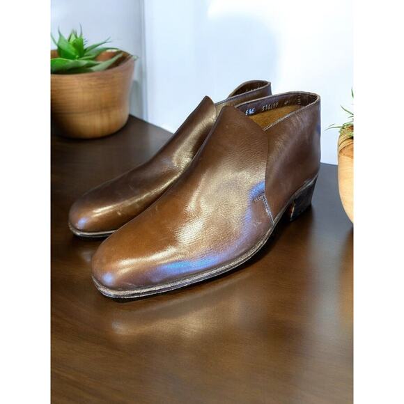 Bally Inter RALLY TWO Shoes Brown Leather Switzerland Mens Size 5.5E‎ 536199 - Picture 1 of 8